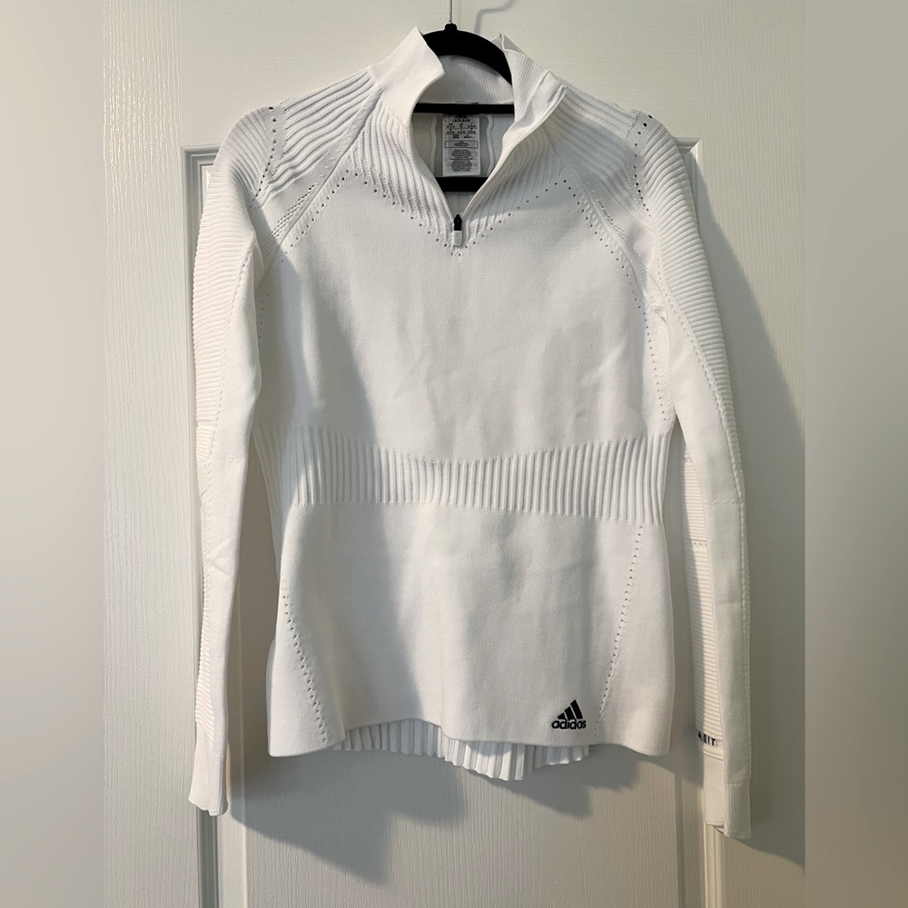 Adidas Primeknit Quarter Zip Sweater